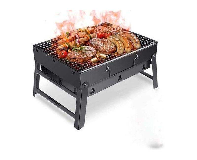 Foldable Barbeque Rack - multicolor