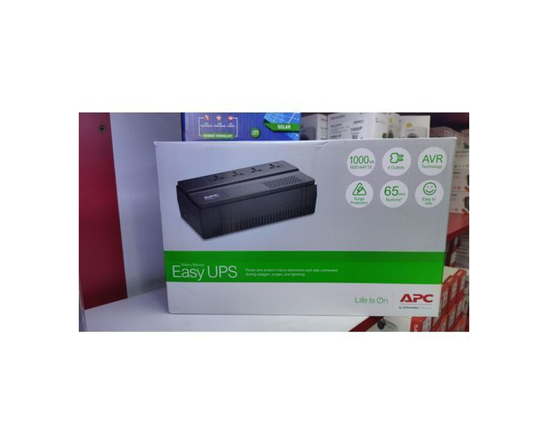 Apc Easy UPS 1000VA Universal Outlet - black