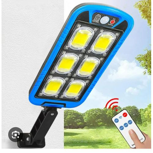 Sensor Light With Remote Control For Outdoor Use - Multicolor