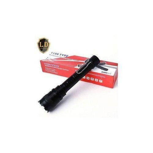 Stun Gun Flashlight Shocker -Black