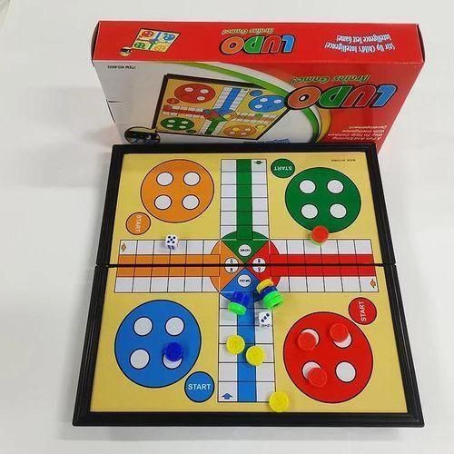 Ludo Magnetic Traditional Board Brain Game - Foldable