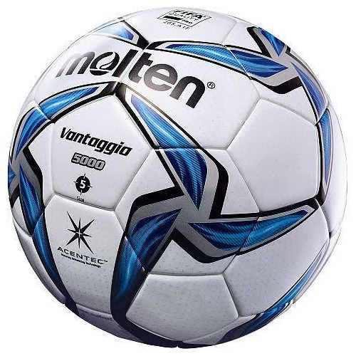 Molten Football Soccer Tubeless Ball Size 5 - Multicolor
