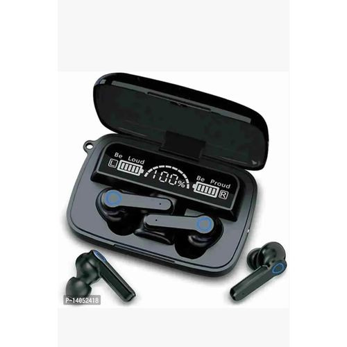 Wireless Earbuds Bluetooth Headphones Mini Compact Portable Sports Stereo In Ear Earphones - Black/White