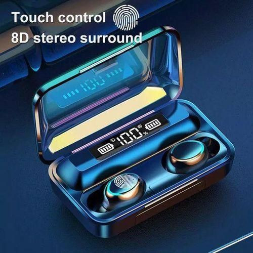 Buds Pro TWS Earbuds True Wireless Headphones Bluetooth Stereo Bass Handset - Black