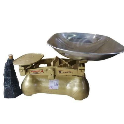 UNBS Certified Original Mechanical Balance Weighing Scale, 6 Stones - Gold Mechanical Balance Weighing Scale