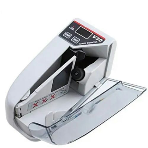 Mini Note/Money Counting Machine Handy Counter Bill Counter - White