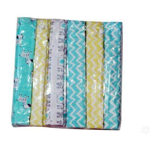 6pcs Baby Bedsheets - multi colored