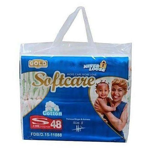 Softcare Baby Diapers Small(3-6Kg), Jumbo Pack (48pcs)