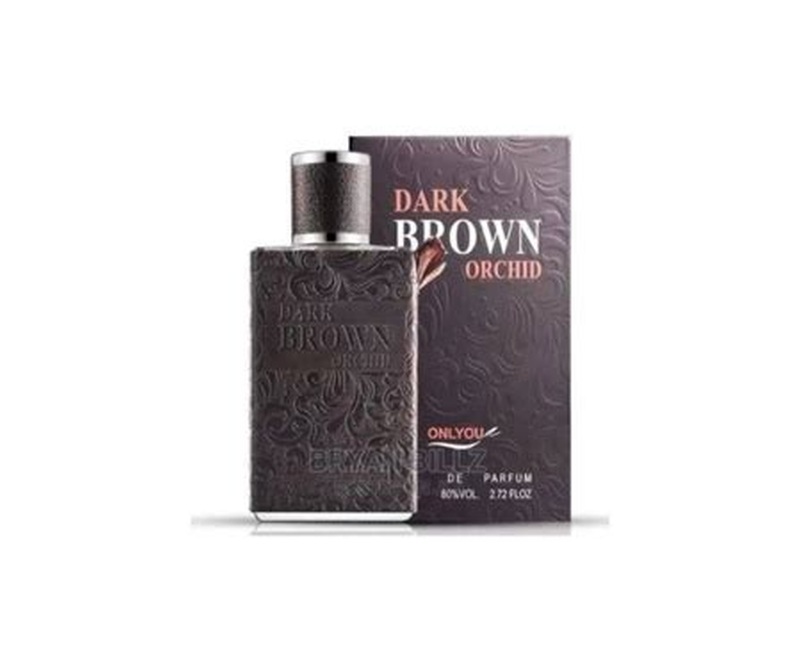 Only You Dark Brown Orchid Men's Perfume - 80ml