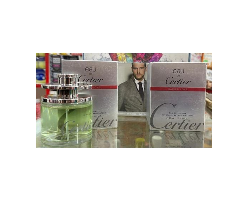 A Set Of 2 Eau De Certier Baiser Love Perfumes For Men- 80mls