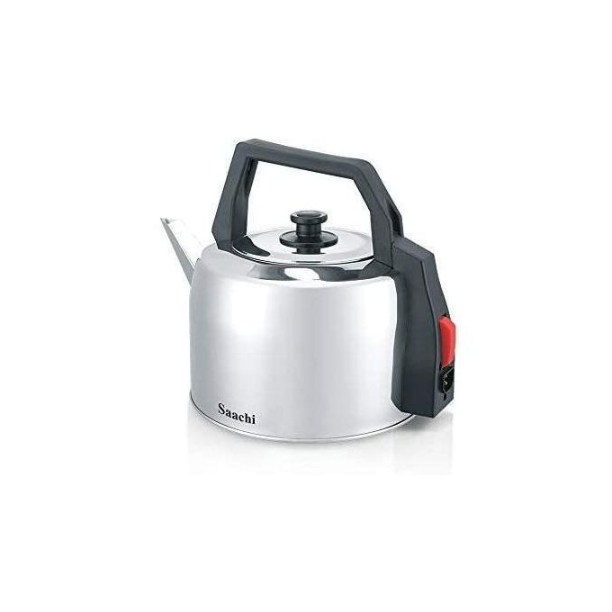 Saachi 3L Automatic Stainless Steel Electric Kettle -Silver