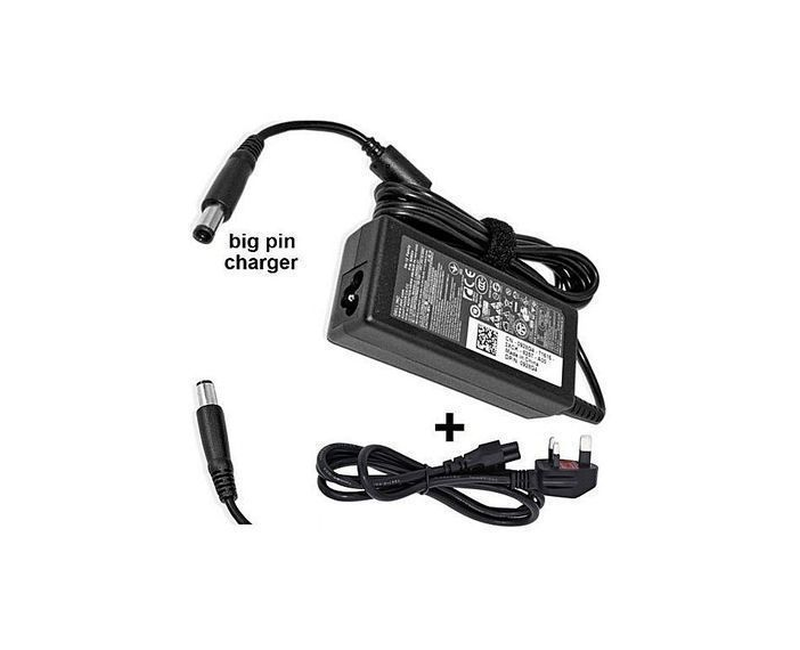 DELL laptop, big Pin charger : 19.5V, 3.34A 65W - Black