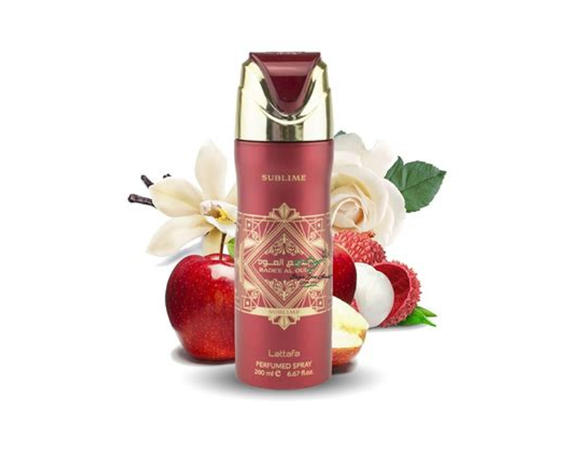 Lattafa Bade’e Al Oud Sublime Perfumed Body Spray