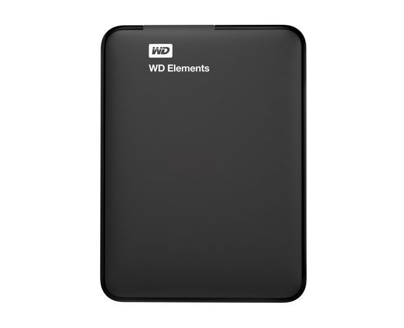 Western Digital External Hard Disk, 1 TB - Black