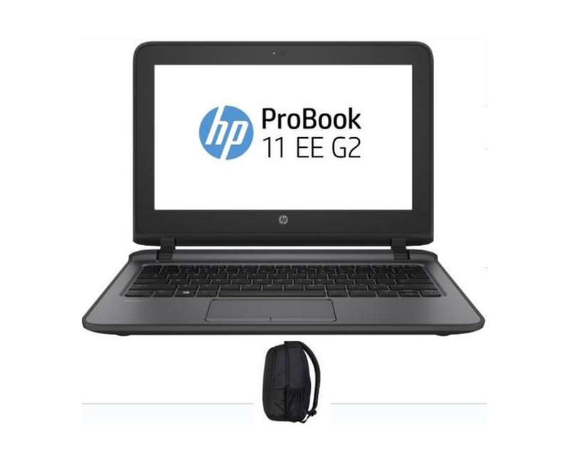 Hp Probook 11 6th Gen 11'6 Inch, Intel Core I3 8gb Ram 750GB HDD Plus Free Bag (Renewed) Grey/Black