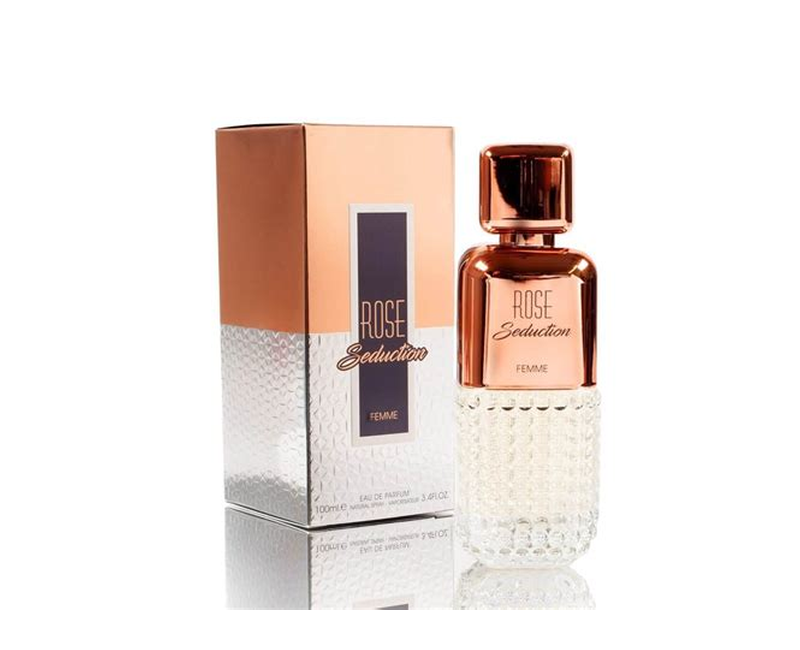 Fragrance World Rose Seduction Femme Perfume For Ladies, 100ml