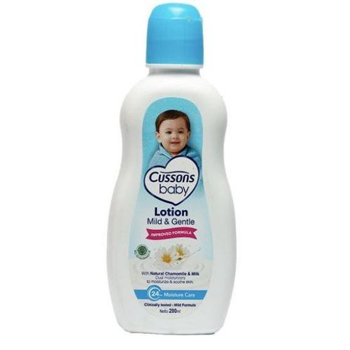 Cussons Baby Baby Lotion 200ml Blue.