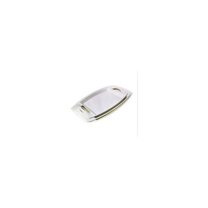 Set Of 3pc Melamine Trays