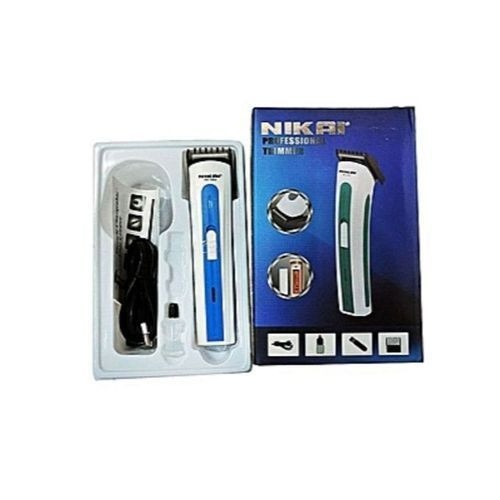 Nikai Rechargeable Hair Clipper Razor Machine Barber Tool - Grey