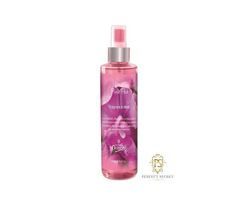 Estiara Passion Body Fragrance Mist Pink Pea 250ml - Pink