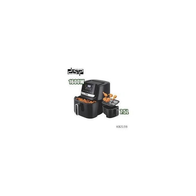 Dsp 7.5L Electric Airfryer 1600W-Color Black