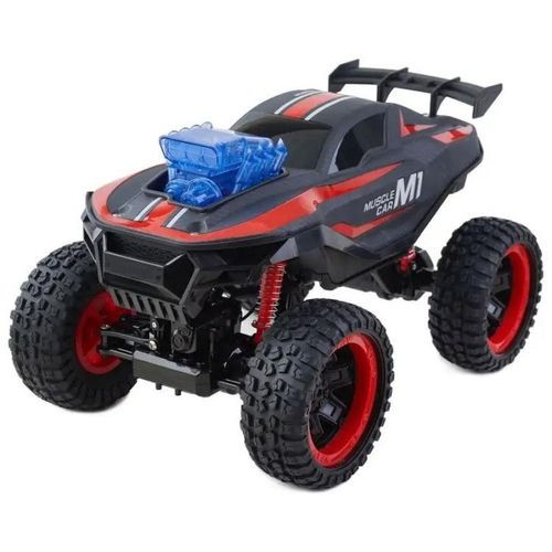 Remote Control Car High Speed RC Car 1/12 Scale 2.4GHz Race Car Supercar Vehicle With Spray Steam LED Light Sport Racing Hobby Toy Car 1 Battery For 40+ Min Play Gift For Boys Girls