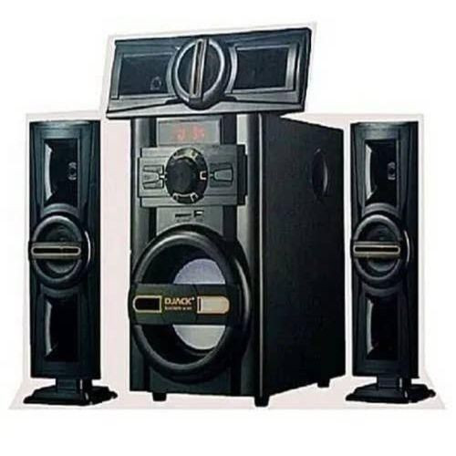 Djack 3.1 X-Bass, Bluetooth Home Theatre Sub Woofer Speaker - Black...