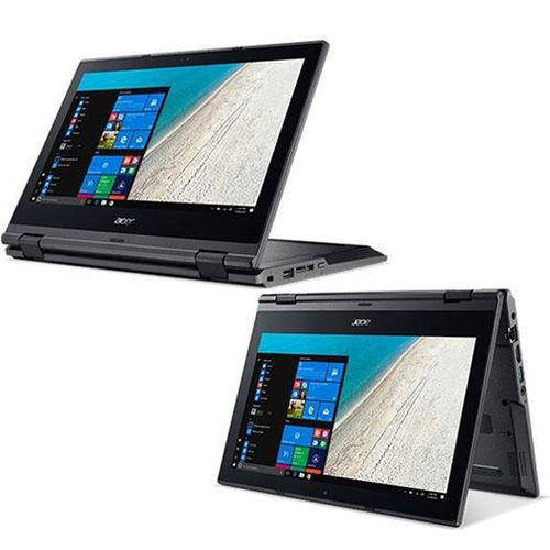 Acer Touch Screen Spin X360 Mini Laptop 2 in 1 (4GB RAM, 128GB SSD, 11.6 Inch, Black, Renewed)