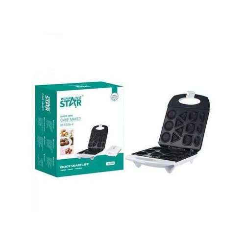 Winningstar Cake Maker Mould Pan, Sandwich, Snack Maker-White.