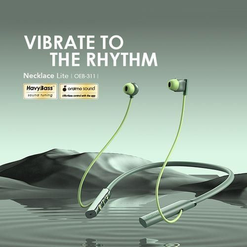 Oraimo Necklace Lite Call Vibration Wireless Headphones With Heavy Bass - Multicolor
