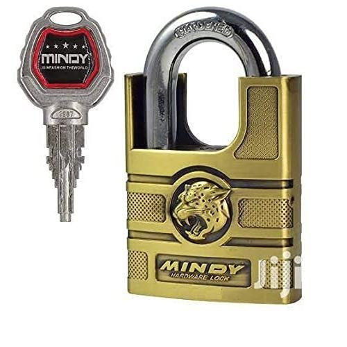 Mindy AntiTheft Durable Safety Padlock For Security - Gold