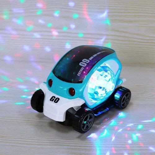 Electric Vehicle Toy Car Model Toy with Music Lighting - Multicolor