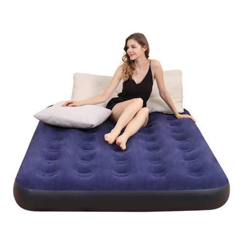 Bestway Inflatable Air Mattress Camping Sleeping Mattress - Blue