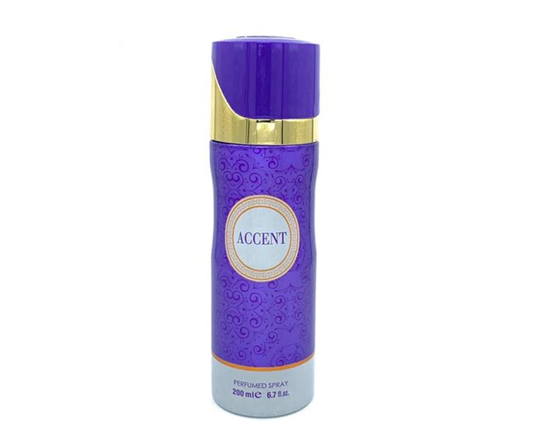 Fragrance World Accent Perfume Deodorant Body Spray, 200ml
