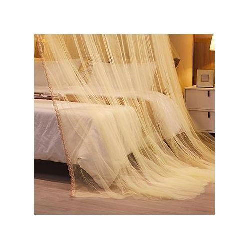 Round Hanging Mosquito Net Fits Bed R1 Cream