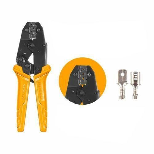 INGCO Ratchet crimping Plier - Yellow