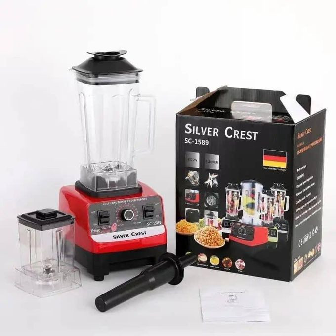Silver crest commercial blender 2in1 unbreakable jug