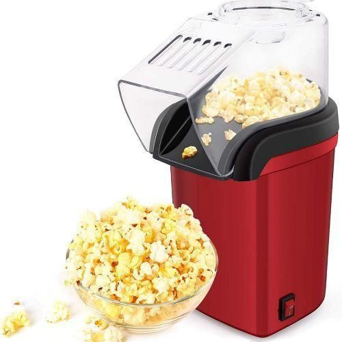 Electric Popcorn Maker Popper Machine - Red