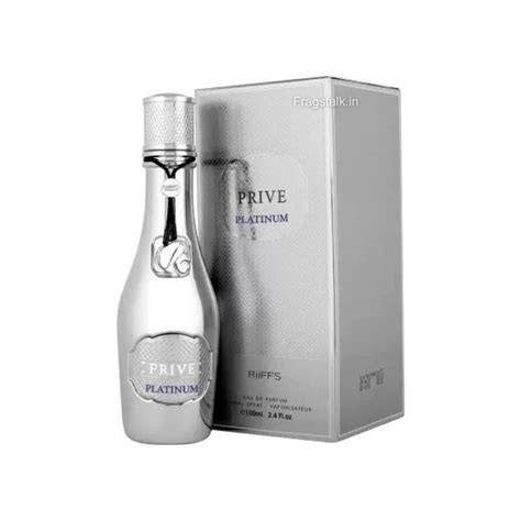 RIIFFS Prive Platinum perfumed water unisex 100ml