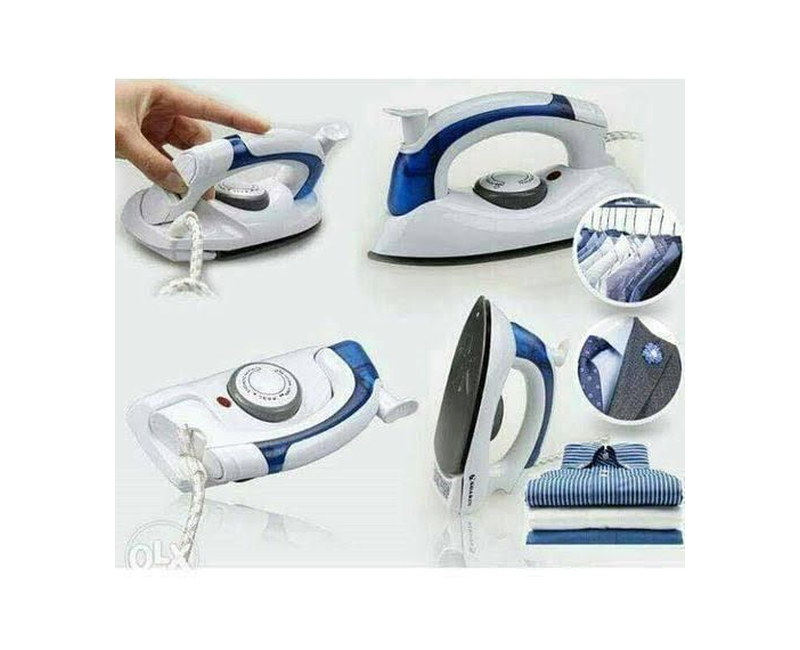 Folding steam iron