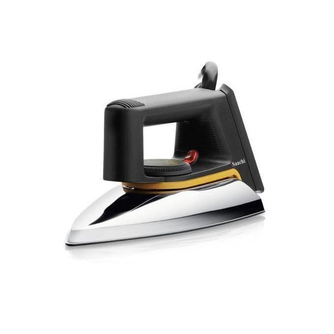 Saachi Dry Non-Stick Flat Iron – Grey/Silver