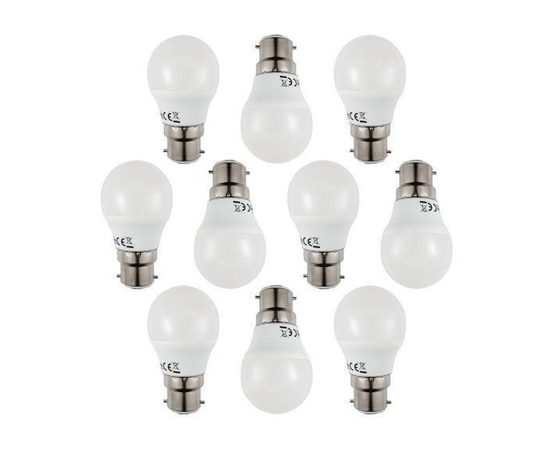 10 Pack Of Led Bulbs 5W - White