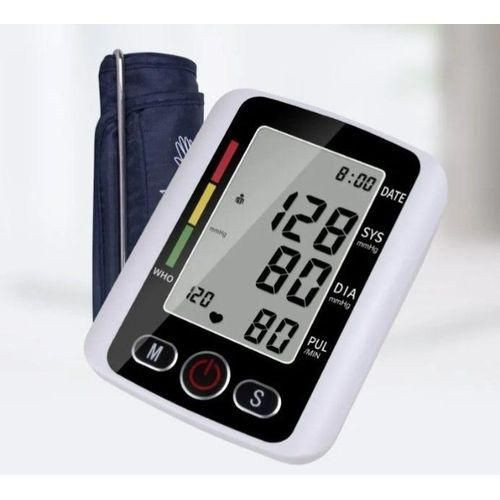 Electronic Blood Pressure Monitor With Voice Function -Multicolor
