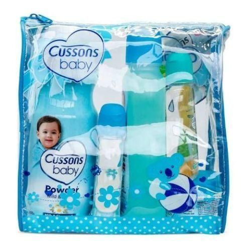 Cussons Baby Gift Set Bag - Blue