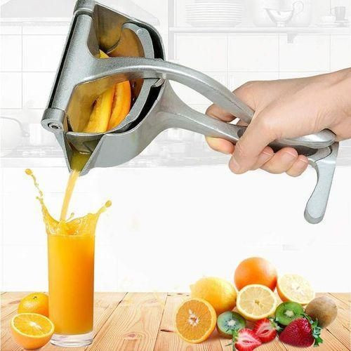 Manual Orange Juice Press Aluminium Hand Press Squeezer Manual Orange Juicer Lemon Lime Orange Fruit Kitchen Tool