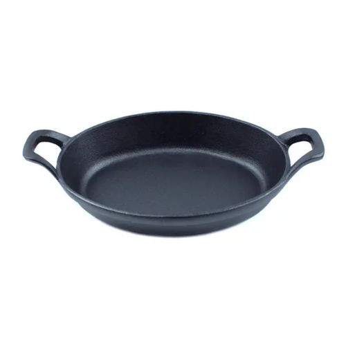 Shallow Cast Iron Pan (medium Size)