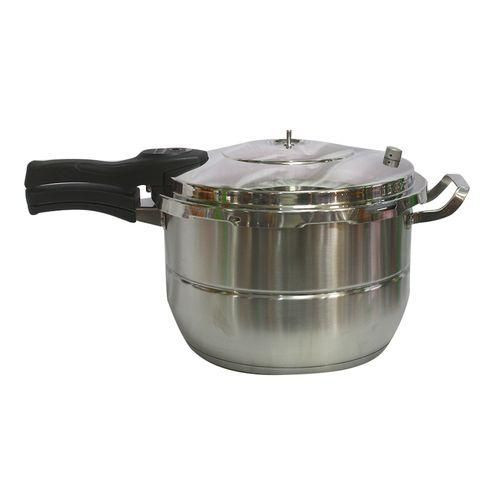Stainless Steel Pressure Cooker-28cm/11L With Steamer