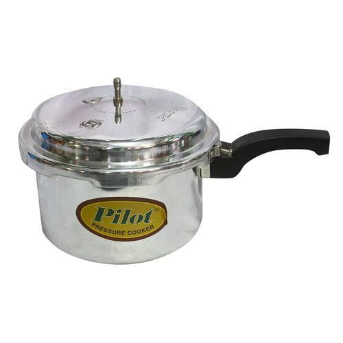 10 Ltrs Pilot Pressure Cooker - Silver