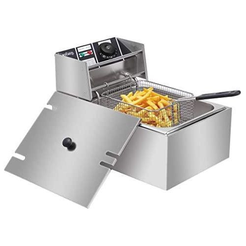 Hoffmans Commercial 6 Liter Electric Deep Fryer HM-88-1