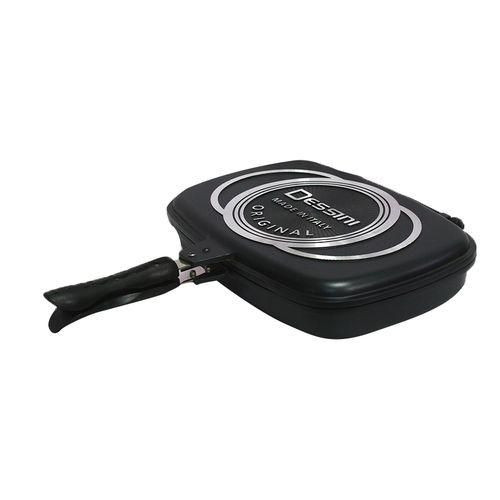 Panasonic Dessini Double Grill Pan, 36cm – Black